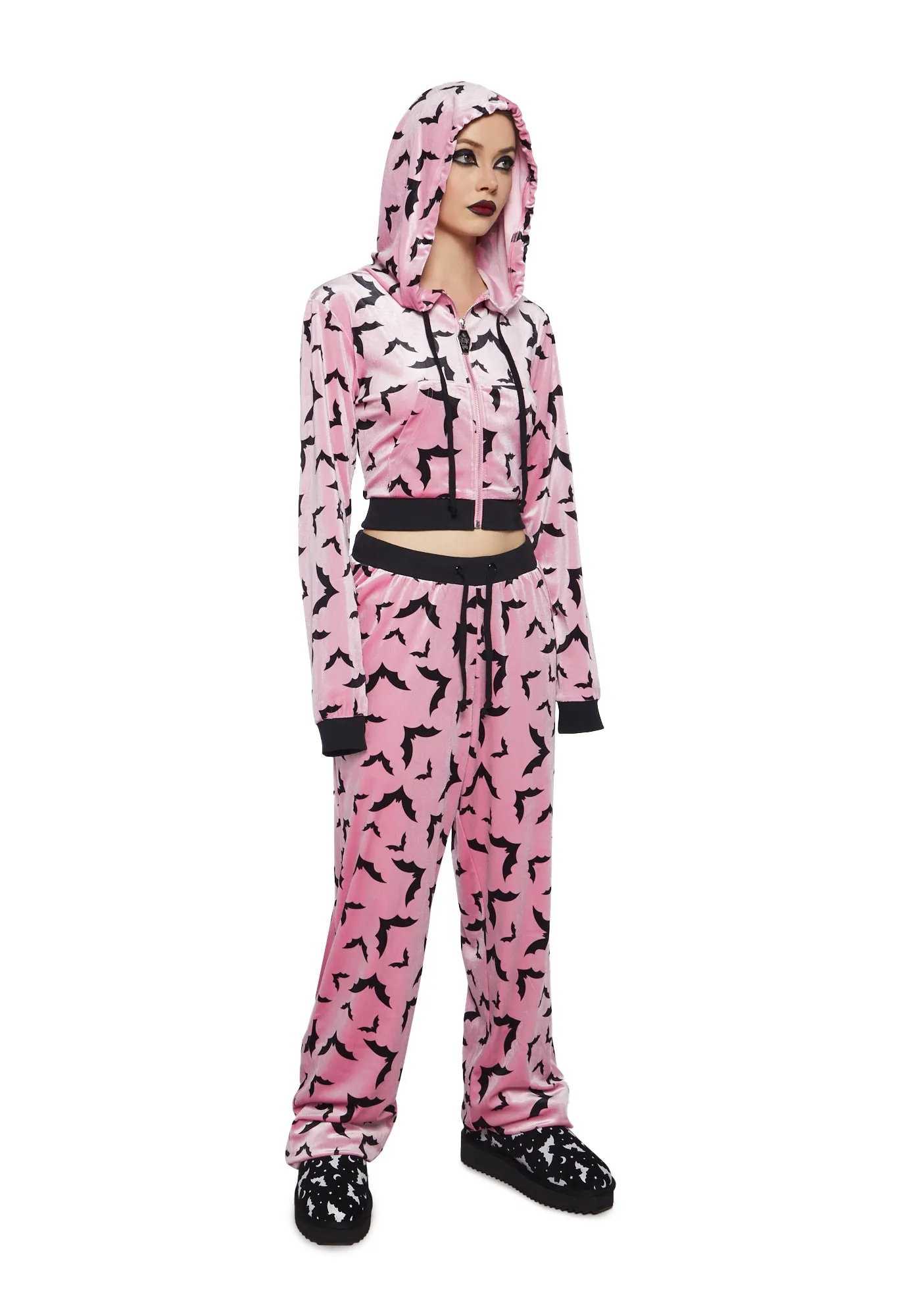 Sweet Bat Behavior Jogger Sweatpants sold by Dolls Kill product image thumbnail 2