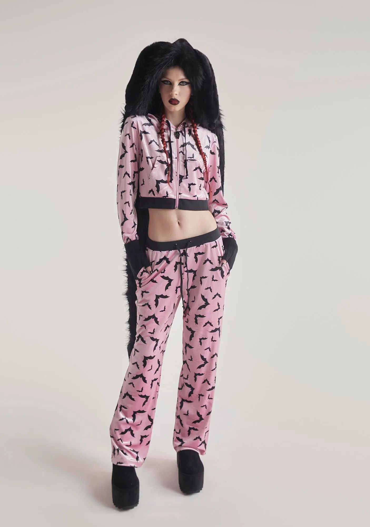 Sweet Bat Behavior Jogger Sweatpants sold by Dolls Kill product image thumbnail 5