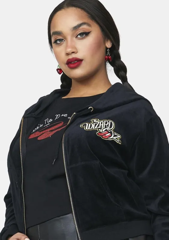 Plus Where The Heart Is Velvet Jacket sold by Dolls Kill