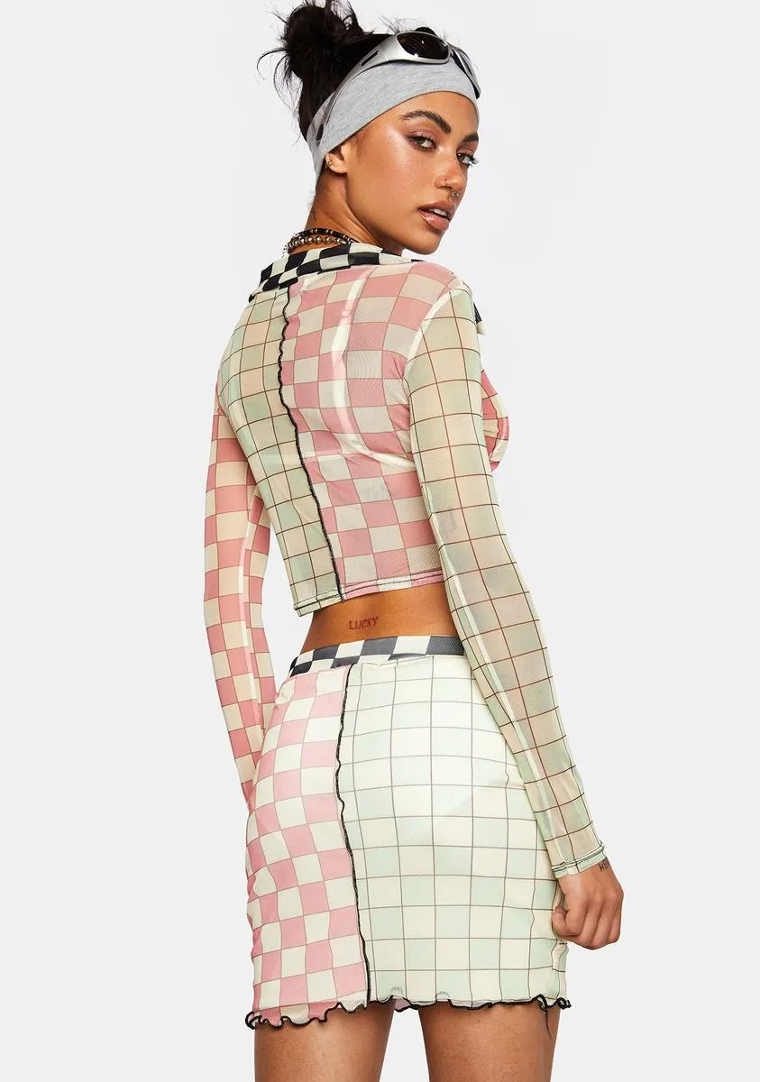 Mesh Mini Skirt sold by Dolls Kill product image thumbnail 4