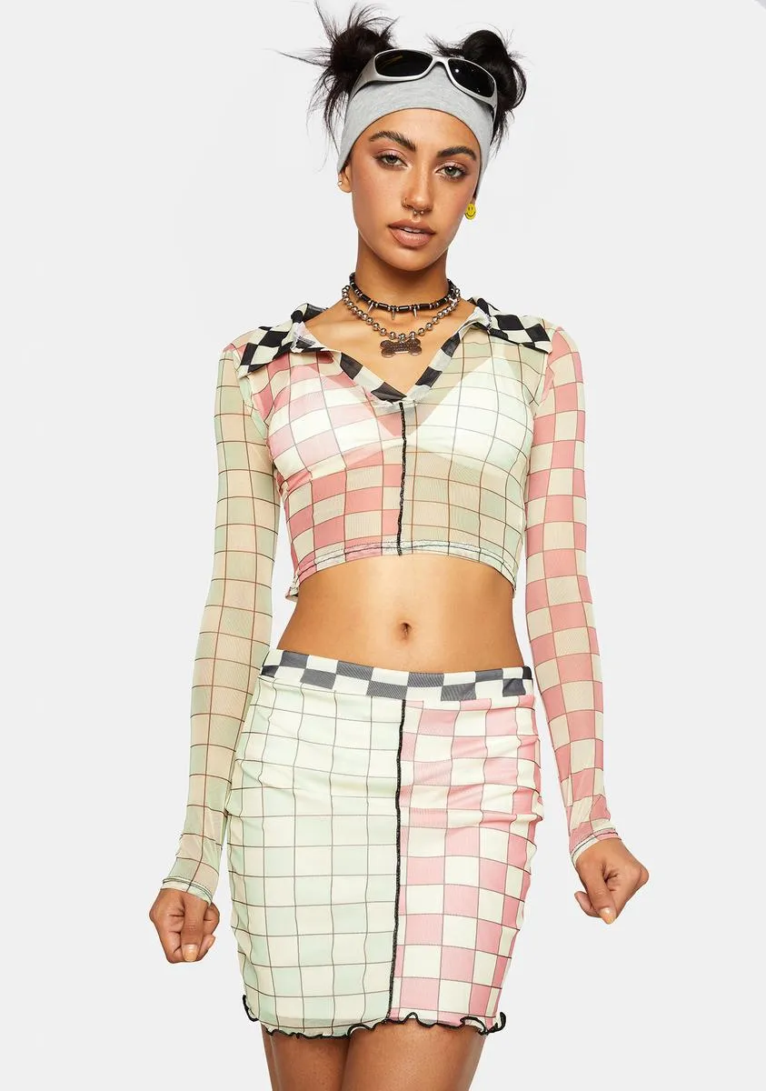 Mesh Mini Skirt sold by Dolls Kill product image thumbnail 2