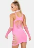 Bubblegum Back 2 Basixxx Mini Dress sold by Dolls Kill