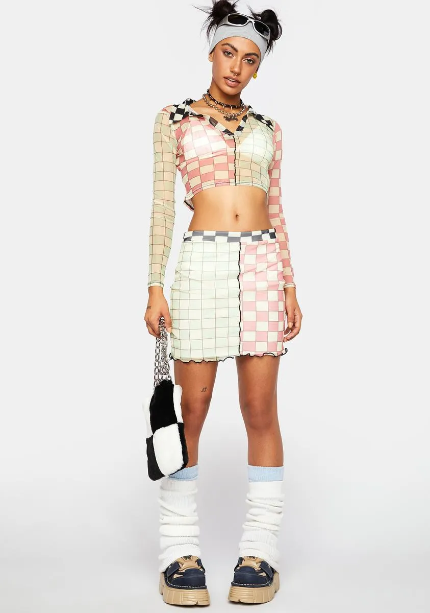 Mesh Mini Skirt sold by Dolls Kill product image thumbnail 3
