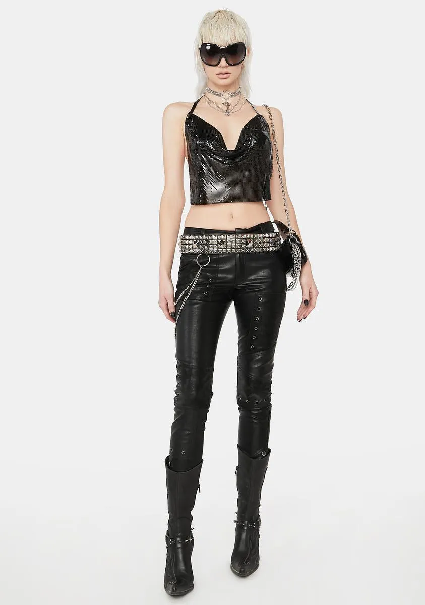 Devious Heiress Activity Chainmail Top sold by Dolls Kill product image thumbnail 3