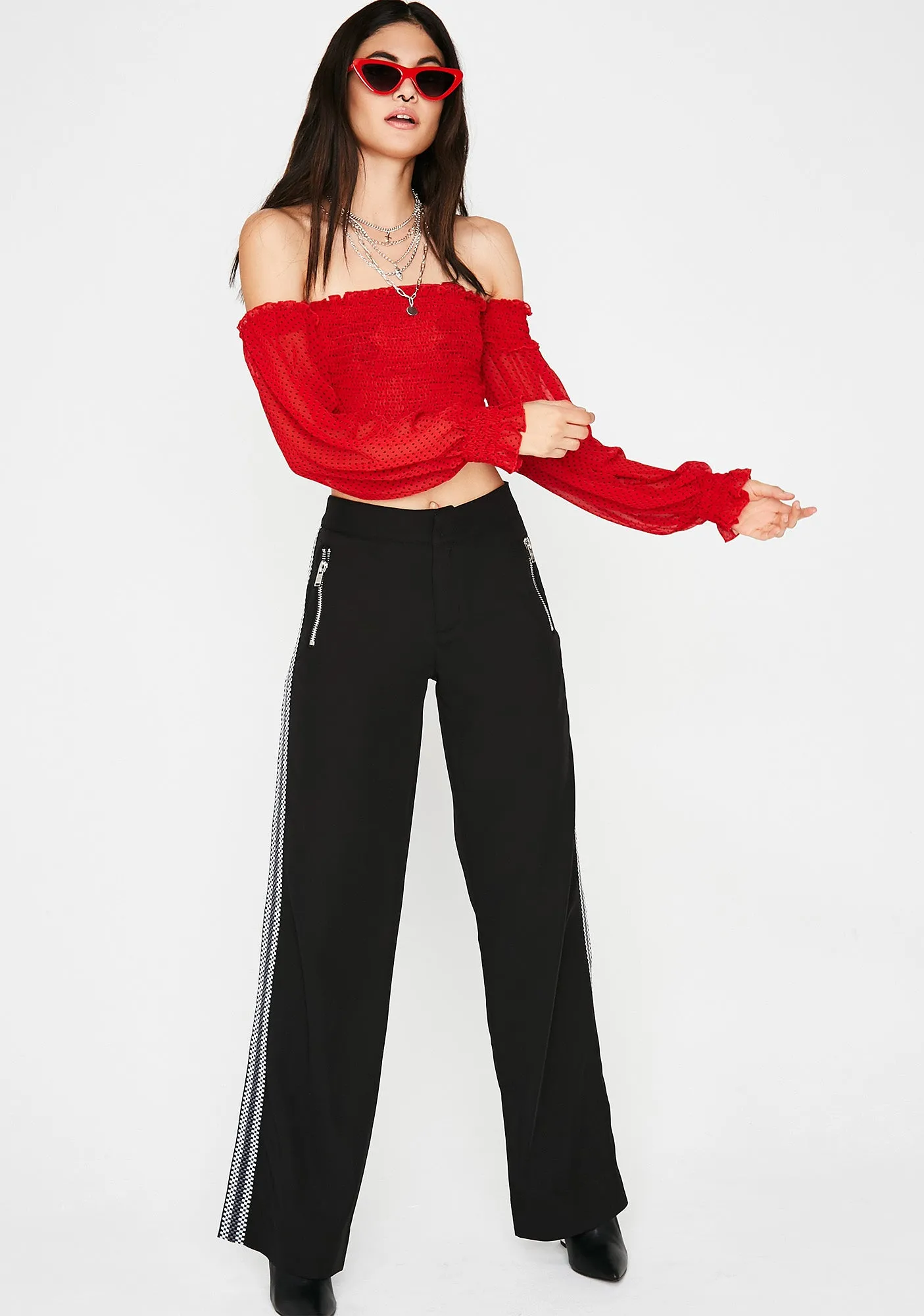 Lady Bug Crop Top sold by Dolls Kill product image thumbnail 3