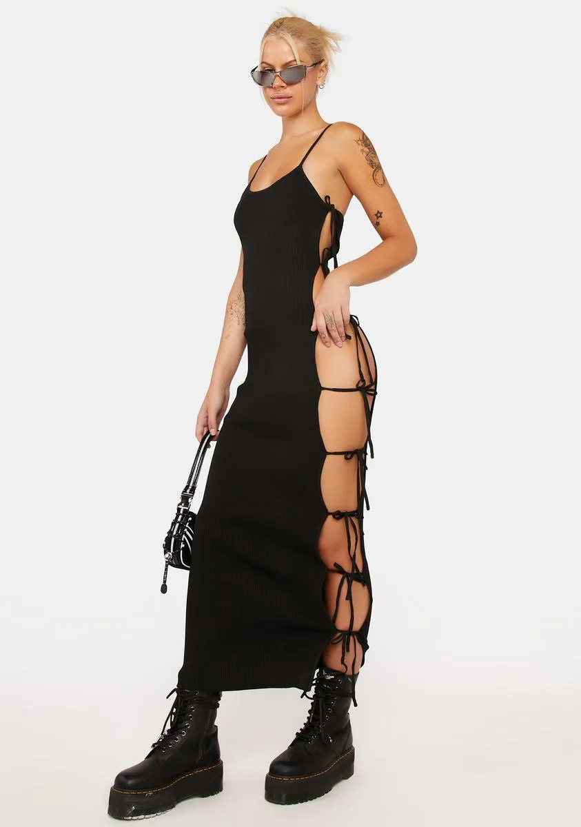 City Of Angels Midi Dress sold by Dolls Kill