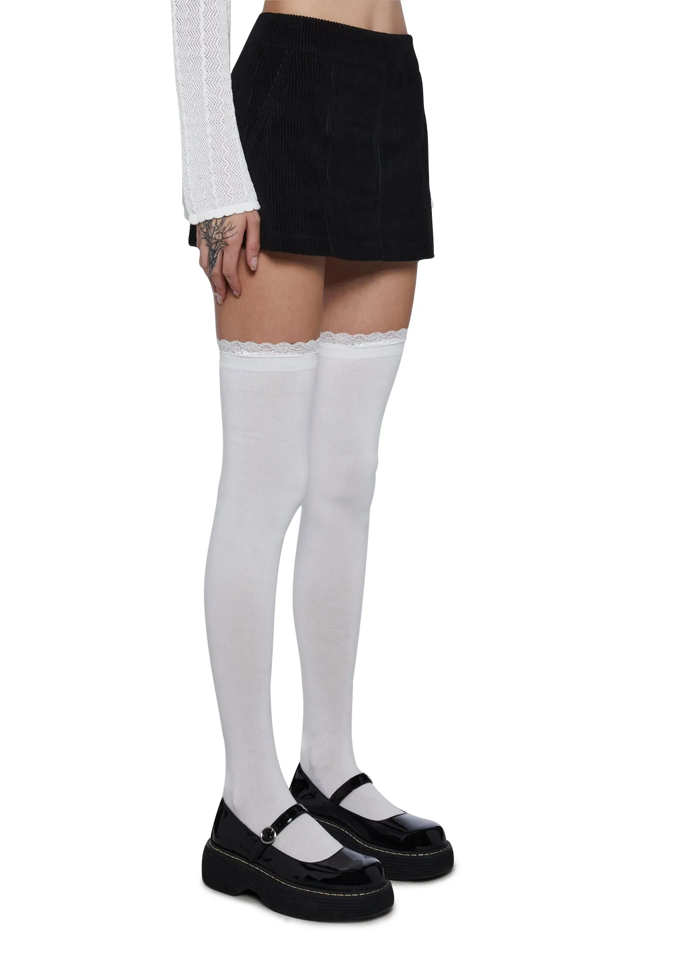 Skipping Class Mini Skirt sold by Dolls Kill product image thumbnail 3