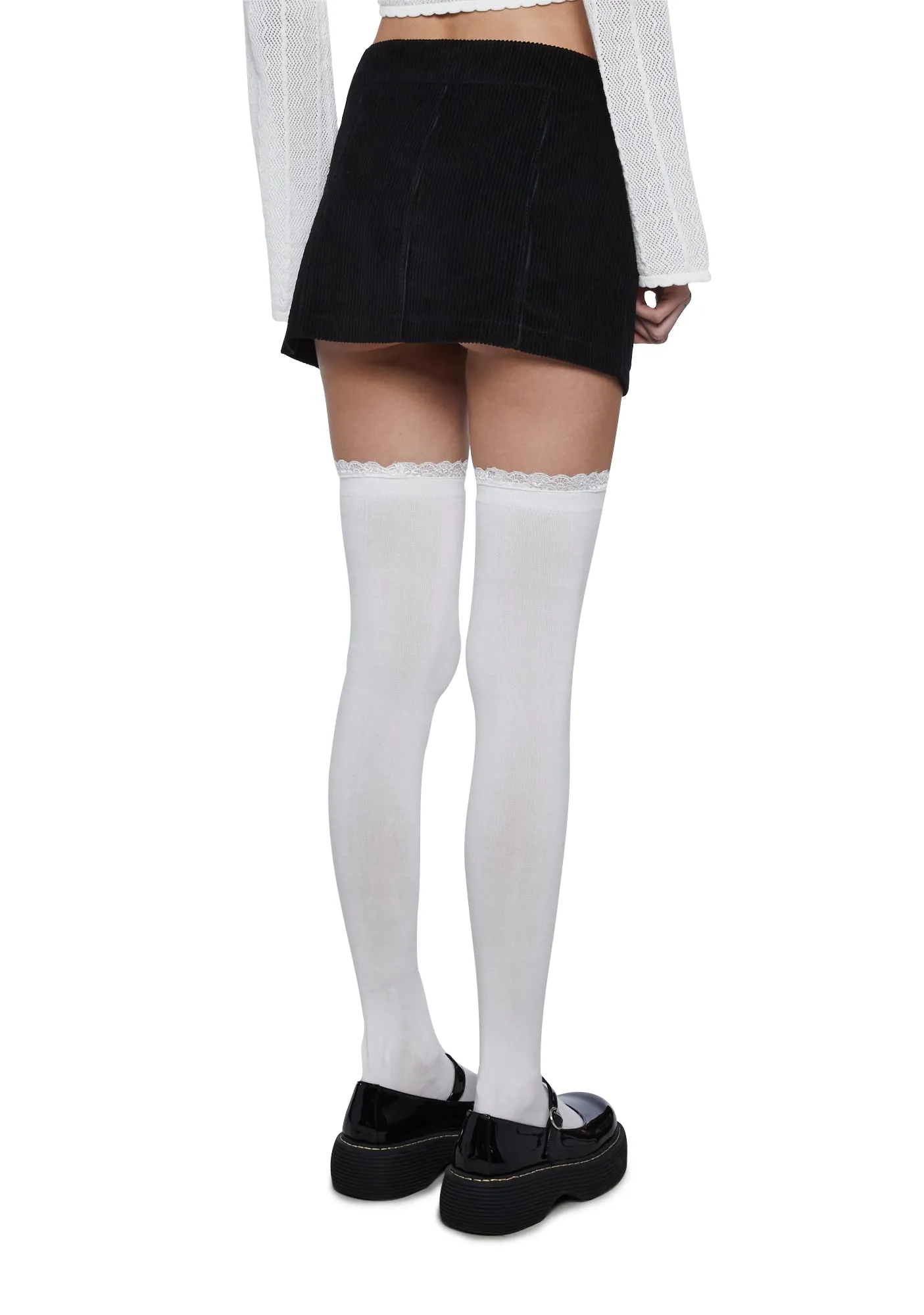 Skipping Class Mini Skirt sold by Dolls Kill product image thumbnail 4