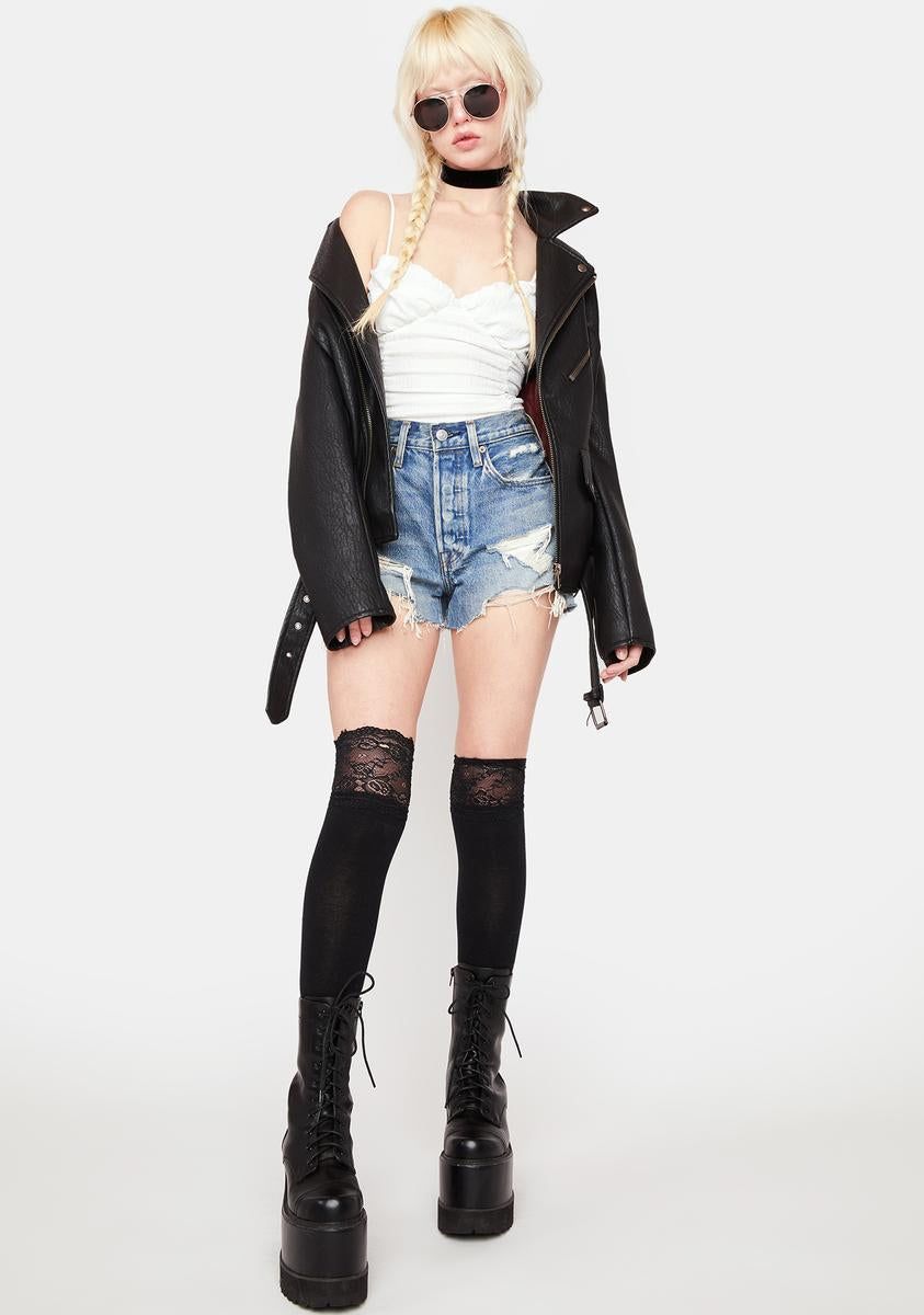 Lay With Me Ruched Bodysuit sold by Dolls Kill product image thumbnail 3