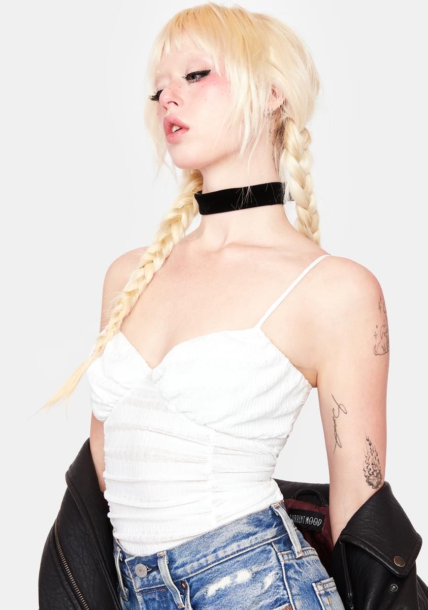 Lay With Me Ruched Bodysuit sold by Dolls Kill product image thumbnail 2