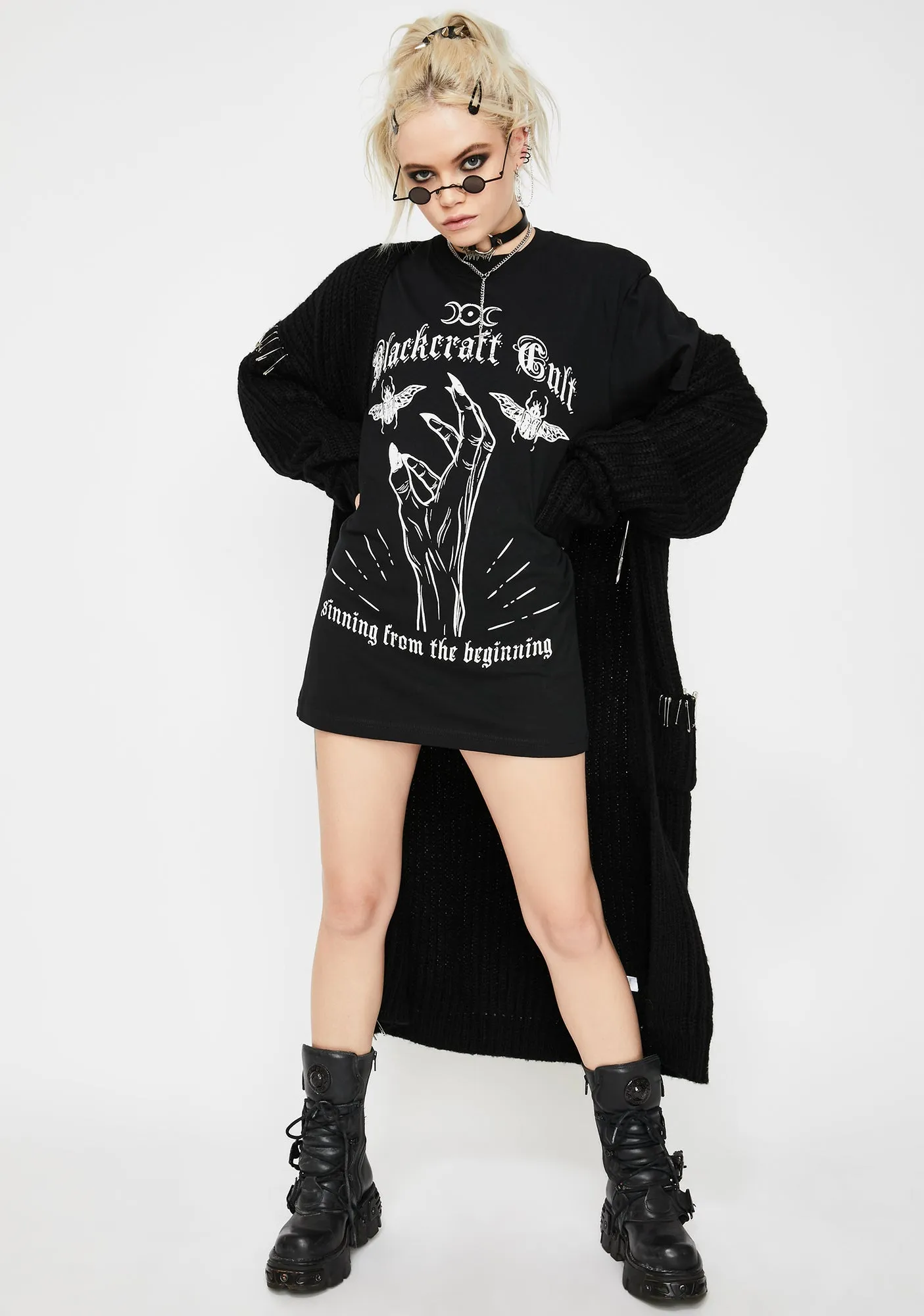 Sinning From The Beginning Graphic Tee sold by Dolls Kill product image thumbnail 3