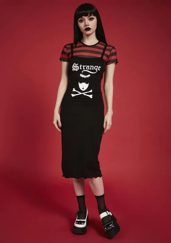 The 13th Hour Midi Dress Set sold by Dolls Kill