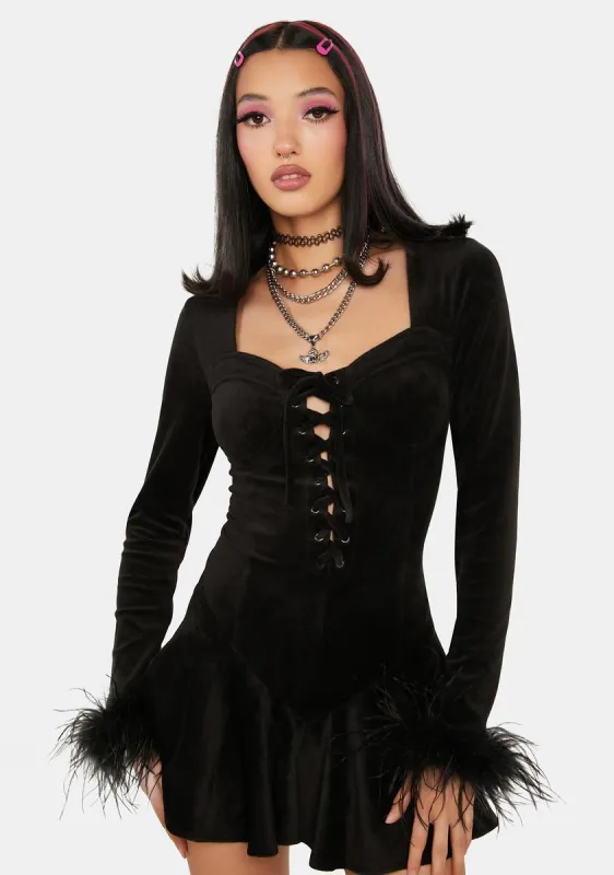 Fair Game Mini Dress sold by Dolls Kill