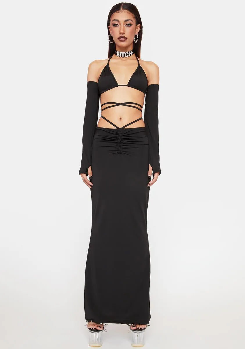 Night The Lucky Ones Skirt Set sold by Dolls Kill product image thumbnail 3