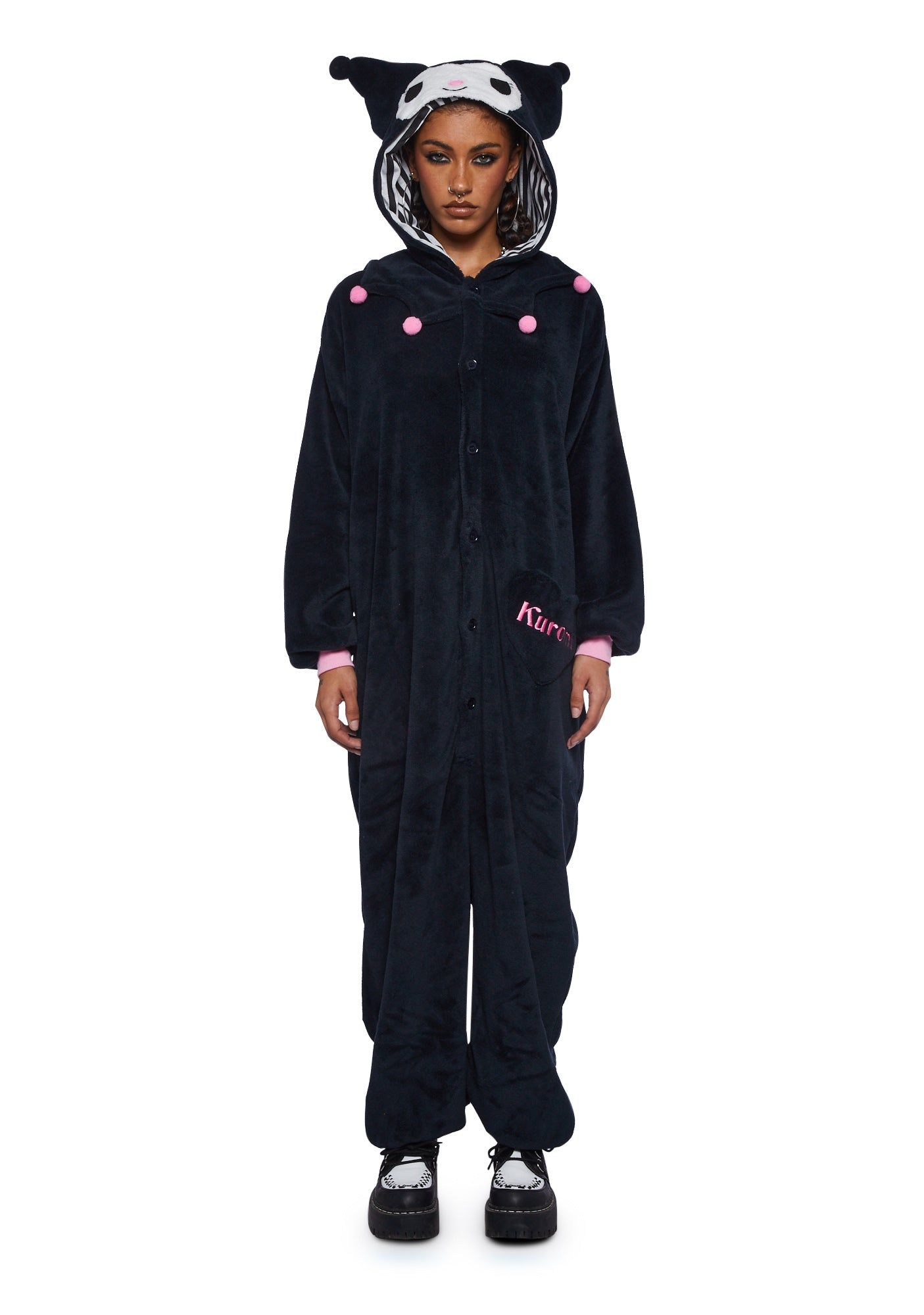 Kuromi Kigurumi Onesie sold by Dolls Kill