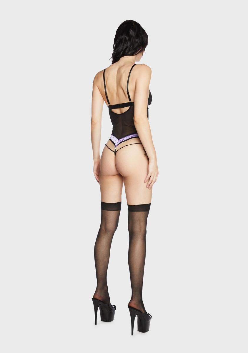 To Your Core Sheer Teddy sold by Dolls Kill product image thumbnail 4