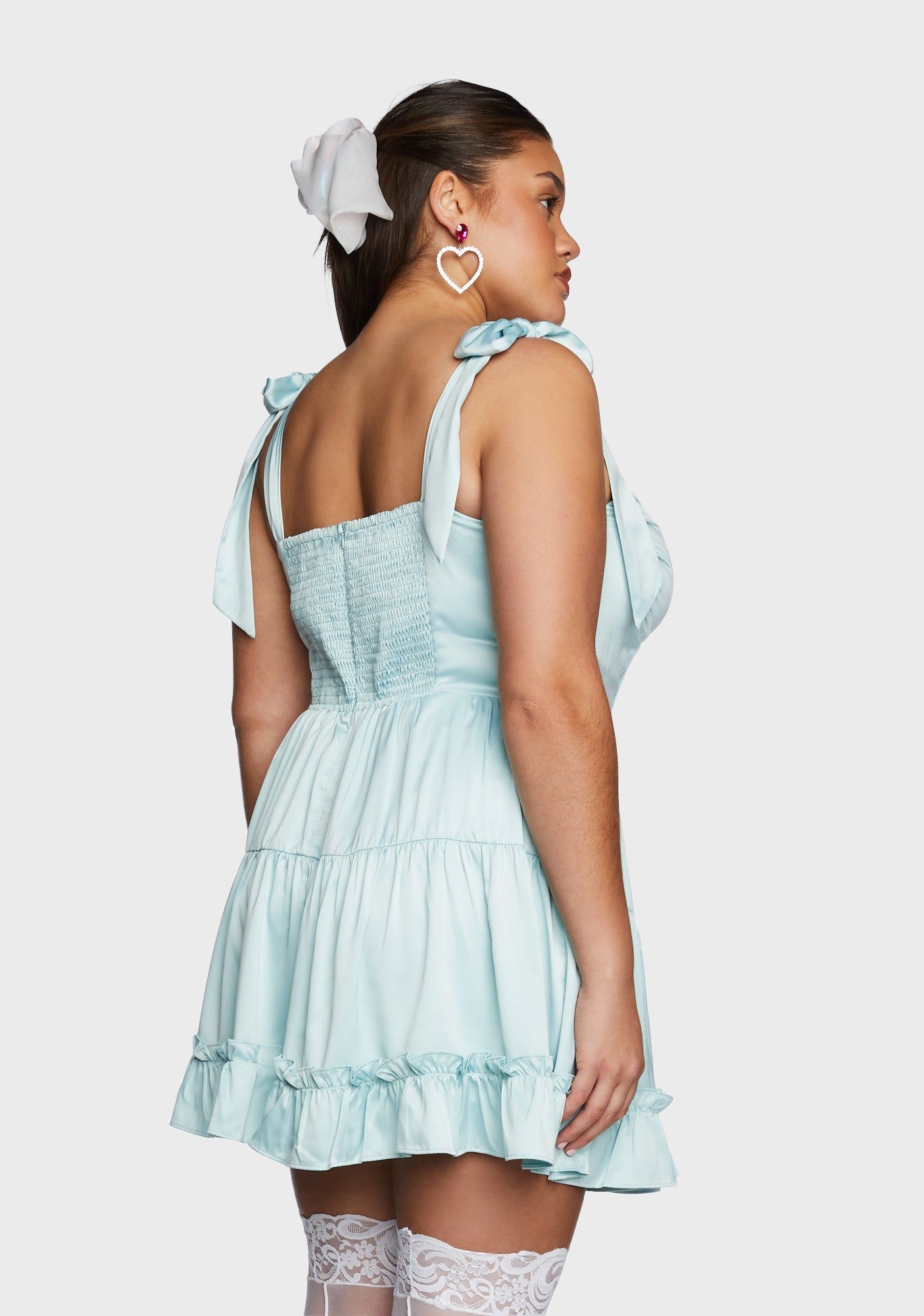 Plus Heir Apparent Mini Dress sold by Dolls Kill product image thumbnail 4