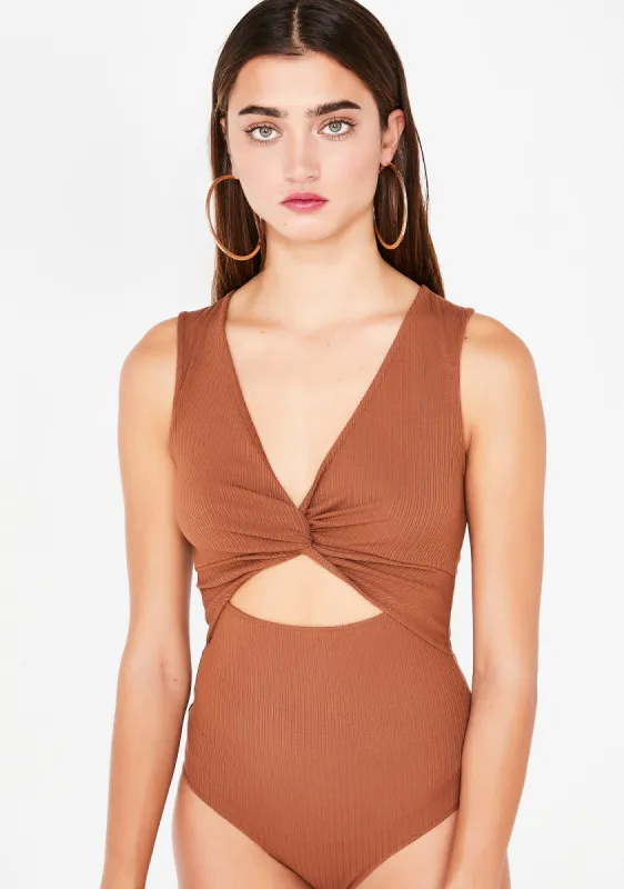 Twisted Words Cutout Bodysuit sold by Dolls Kill