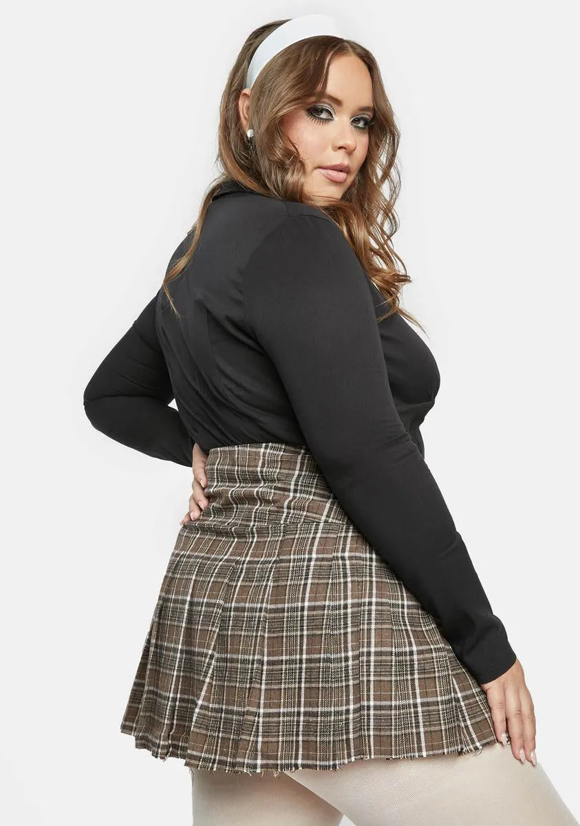 Plus You Really Got Me Mini Skirt sold by Dolls Kill product image thumbnail 4