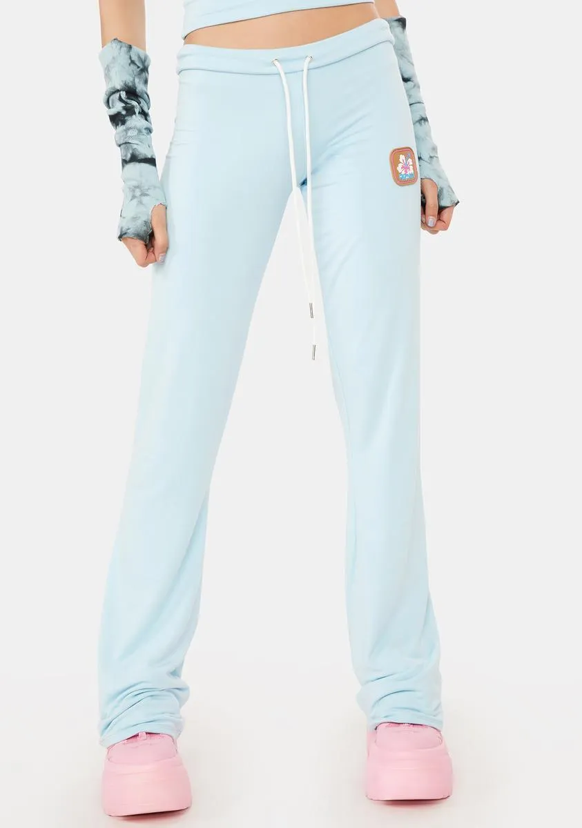 Blue Aloha Pants sold by Dolls Kill