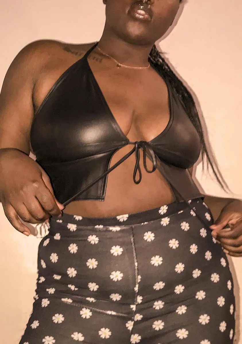 Forever Pain Proof Halter Crop Top sold by Dolls Kill product image thumbnail 2