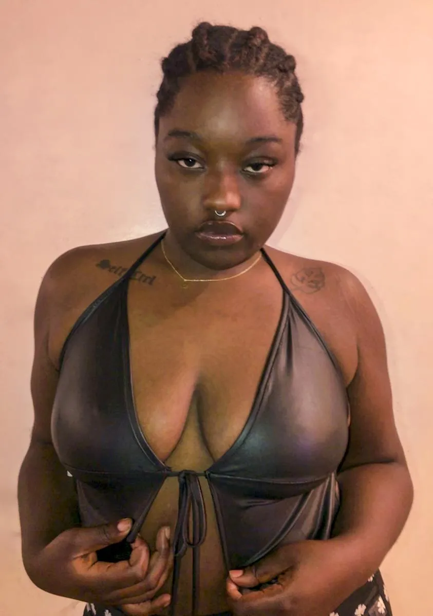 Forever Pain Proof Halter Crop Top sold by Dolls Kill