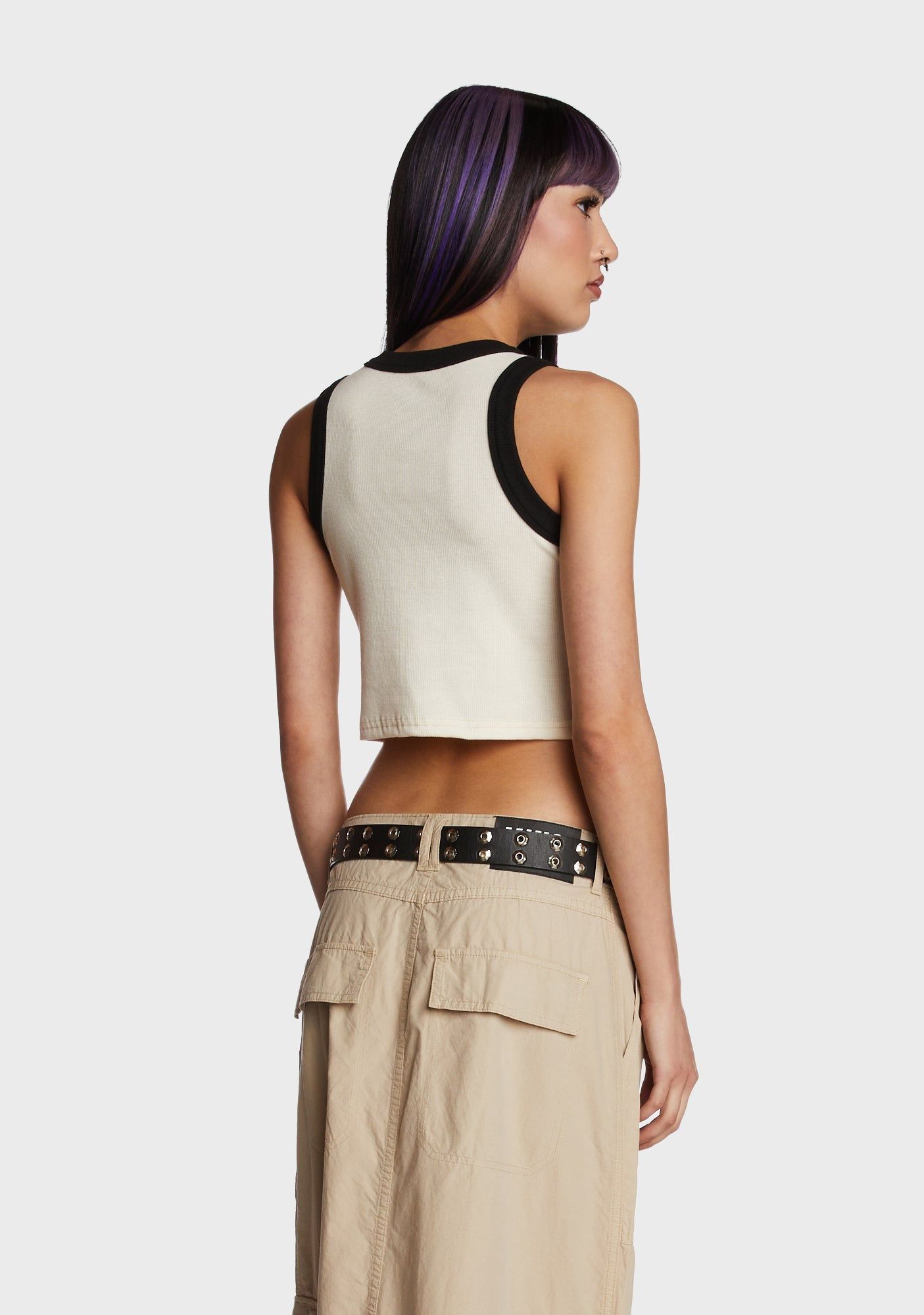 The Favorite Crop Top - White sold by Dolls Kill product image thumbnail 5