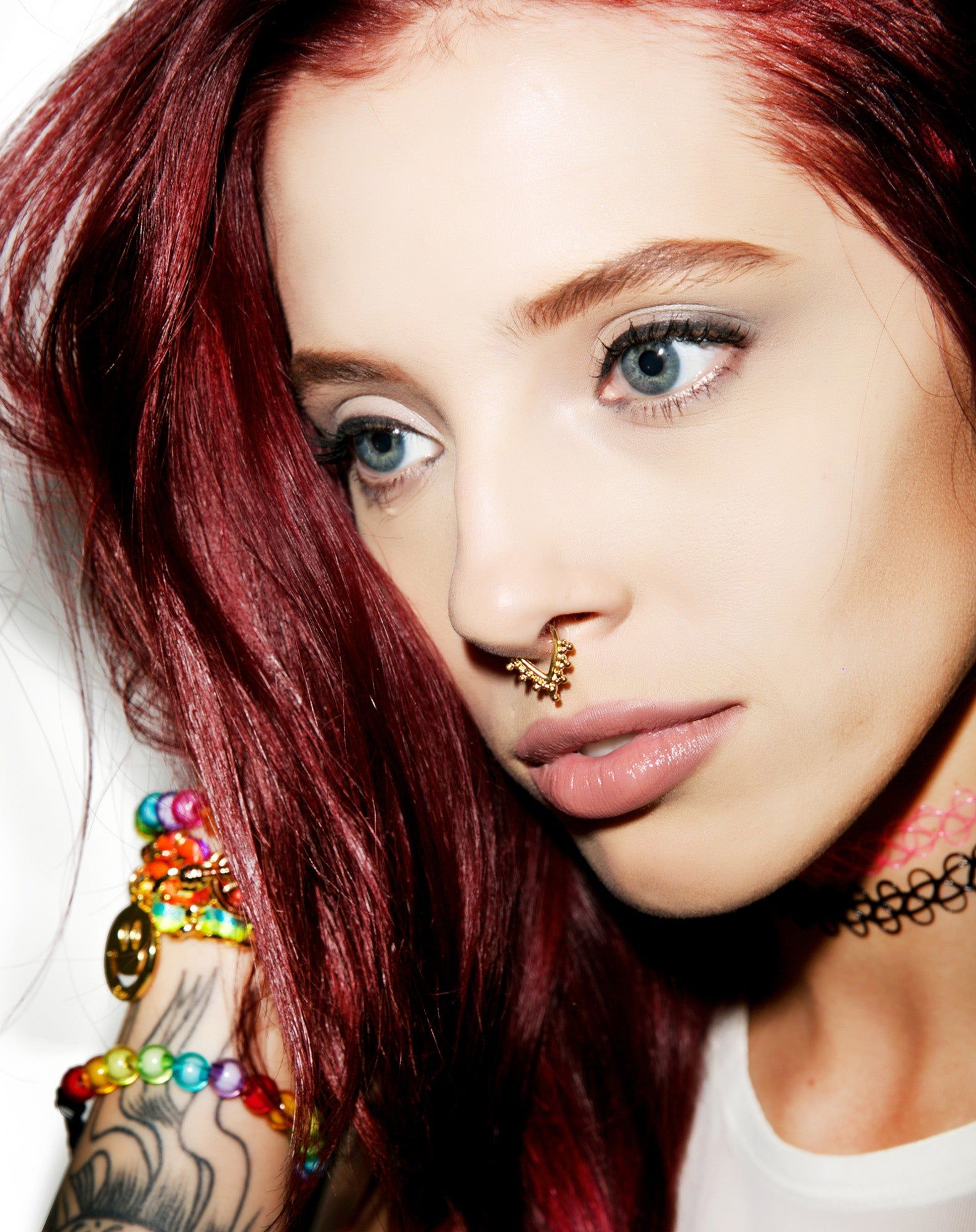 Slash Distressed Leggings sold by Dolls Kill