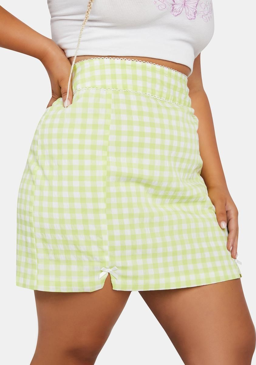 Plus Maureen Mini Skirt sold by Dolls Kill