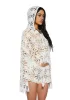 Palms Retreat Cropped Crochet Cardigan-Off White sold by Dolls Kill