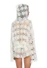 Palms Retreat Cropped Crochet Cardigan-Off White sold by Dolls Kill
