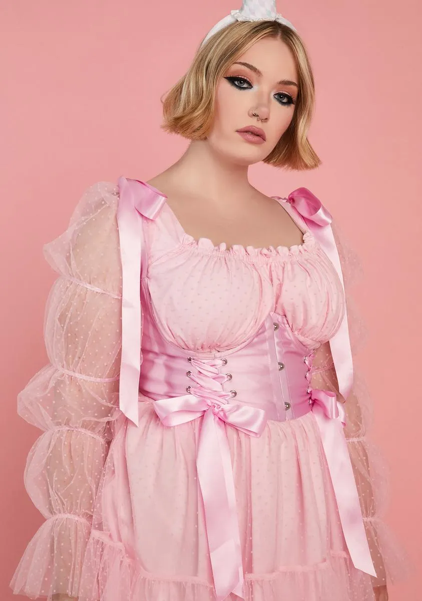 Plus The Ringleader Underbust Corset sold by Dolls Kill product image thumbnail 2