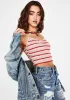 Teenage Fever Stripe Cami sold by Dolls Kill