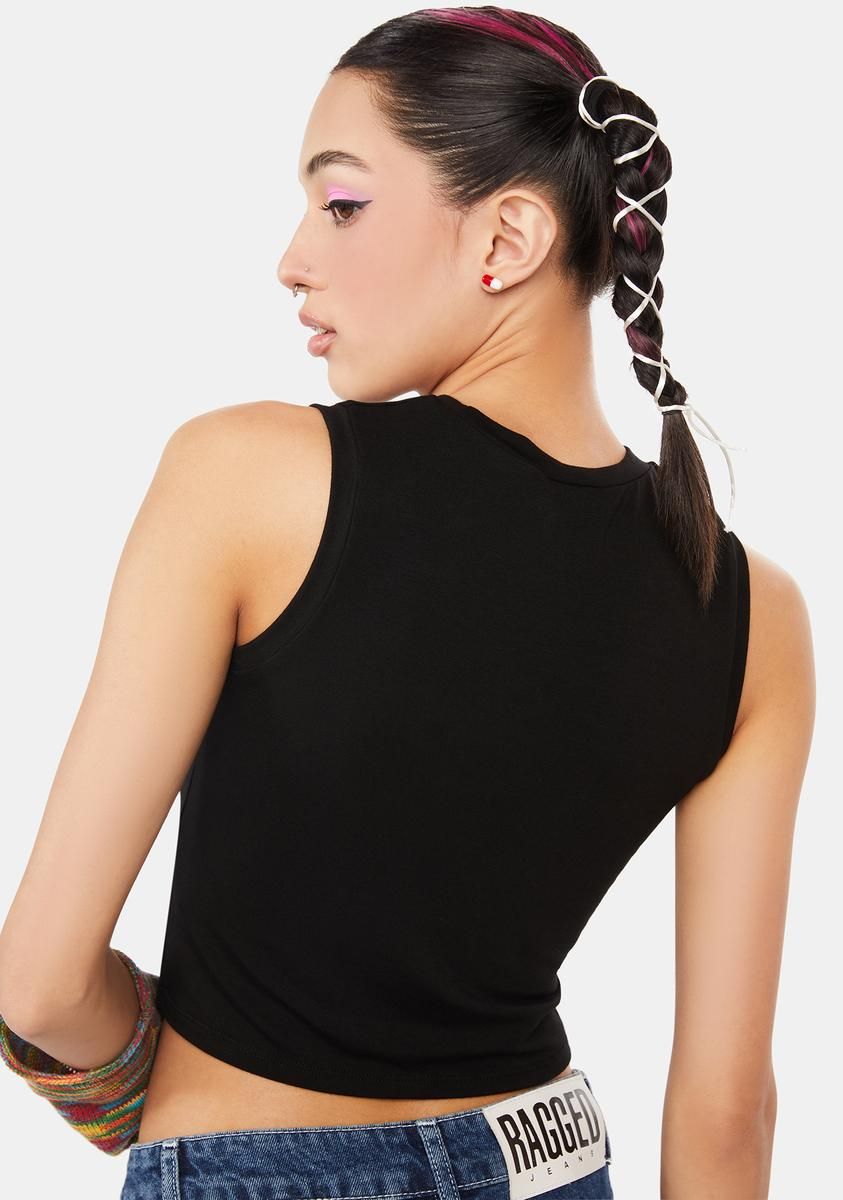 Black Cowgirl Baby Tank sold by Dolls Kill product image thumbnail 4