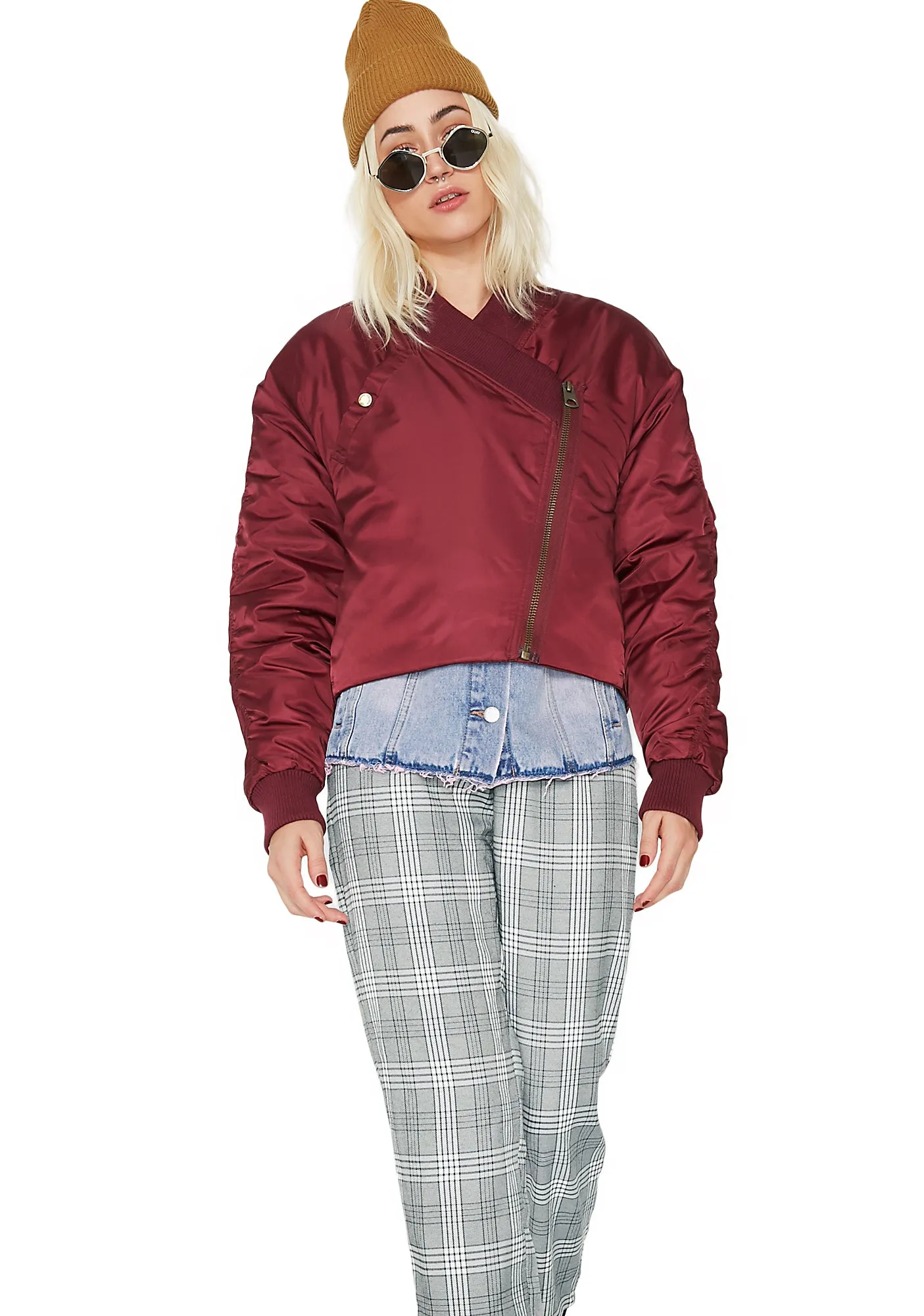 Delusion Bomber sold by Dolls Kill product image thumbnail 2