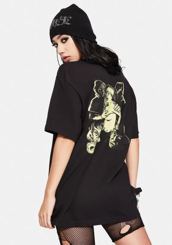 Coven Short Sleeve Graphic Tee sold by Dolls Kill
