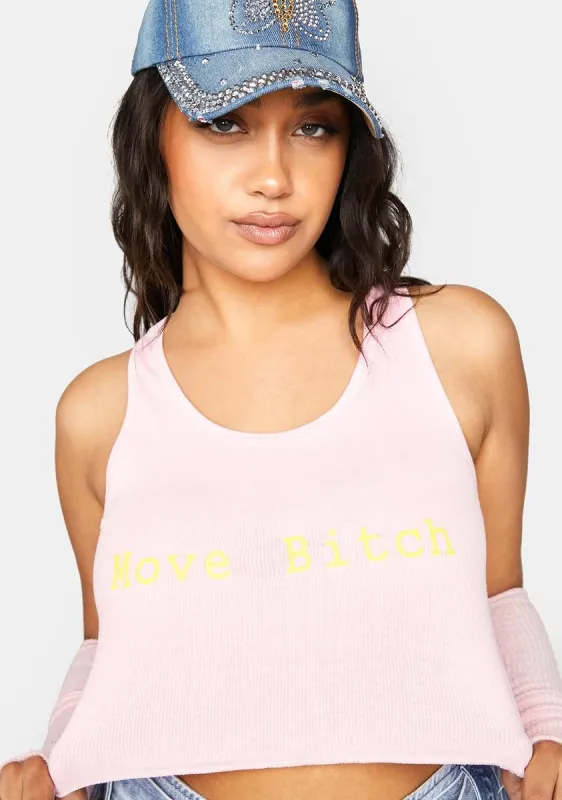 Plus Get Out The Way Crop Top sold by Dolls Kill