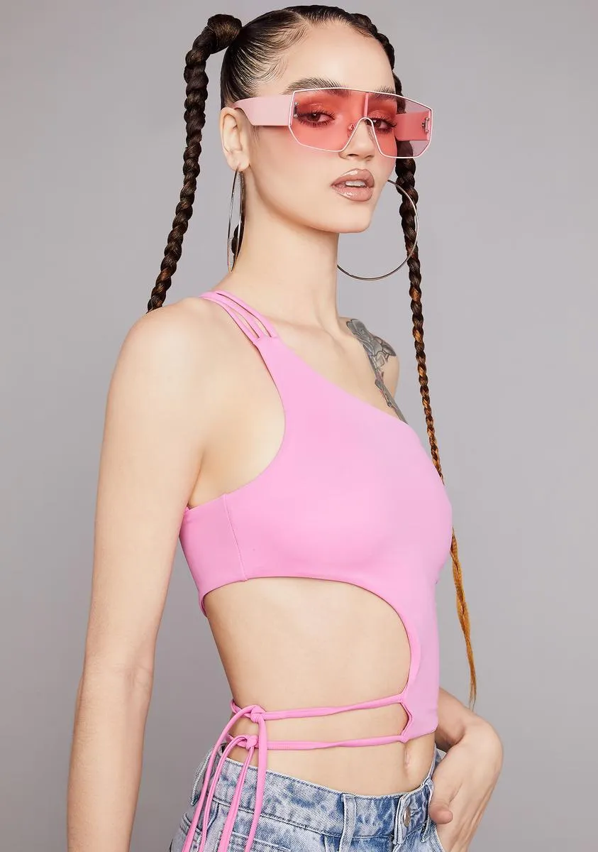 Feel My Frequency Crop Top sold by Dolls Kill product image thumbnail 2
