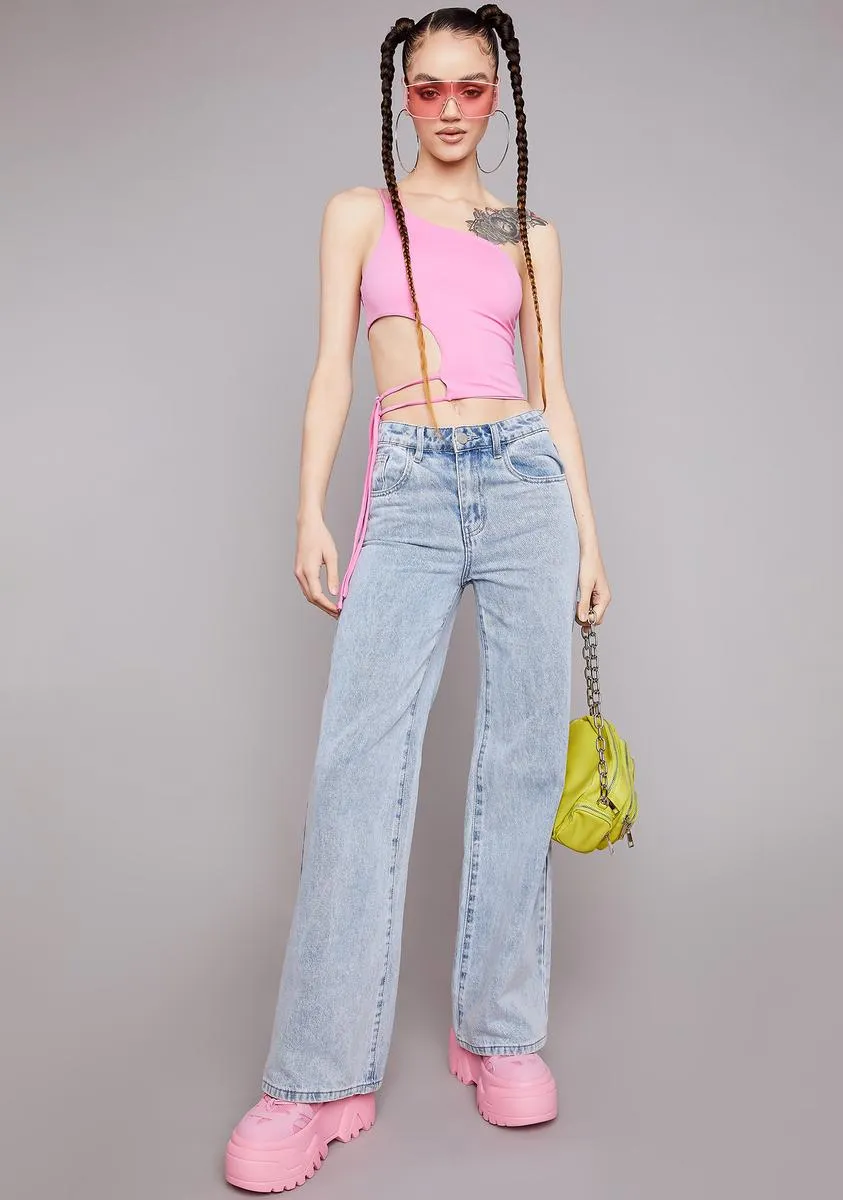 Feel My Frequency Crop Top sold by Dolls Kill product image thumbnail 3