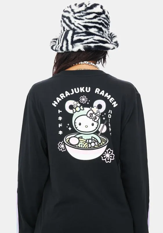 Harajuku Ramen Long Sleeve Tee sold by Dolls Kill