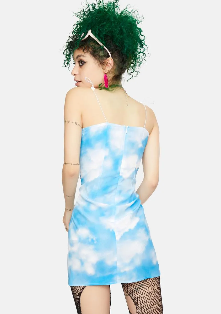 Sky Slip On Dress sold by Dolls Kill product image thumbnail 4