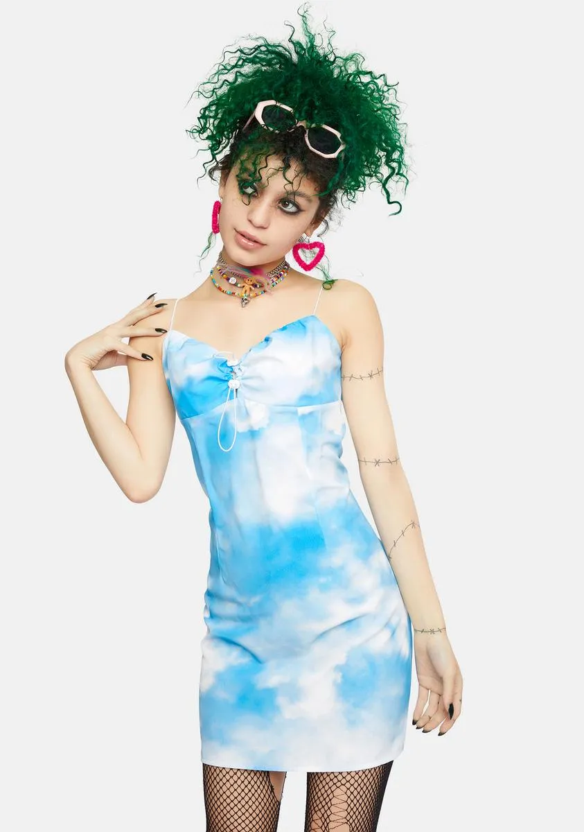 Sky Slip On Dress sold by Dolls Kill