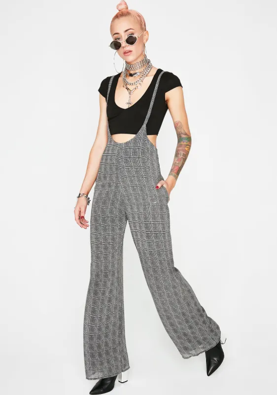 Plaid Got The Juice Jumpsuit sold by Dolls Kill