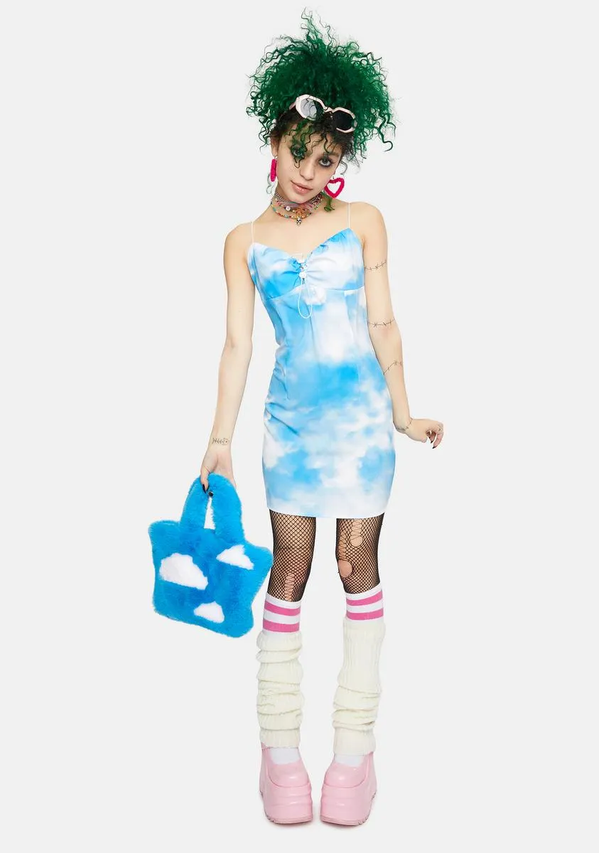 Sky Slip On Dress sold by Dolls Kill product image thumbnail 3