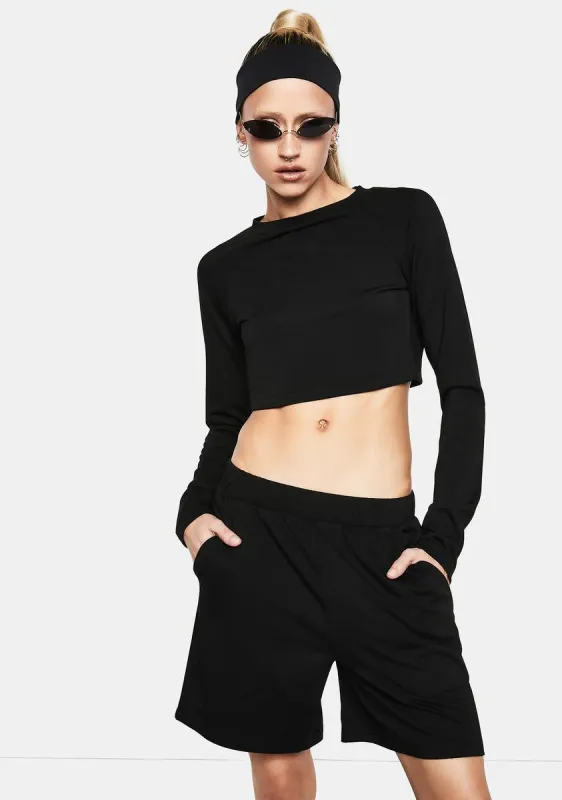 Symphonic Serenity Sweatshorts Set sold by Dolls Kill