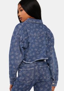 Growing Up Denim Jacket sold by Dolls Kill
