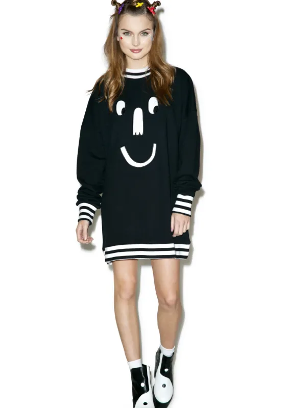 Mono Face Sweatshirt sold by Dolls Kill