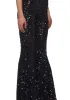 Sparkle Nights Sequin Jumpsuit- Black sold by Dolls Kill