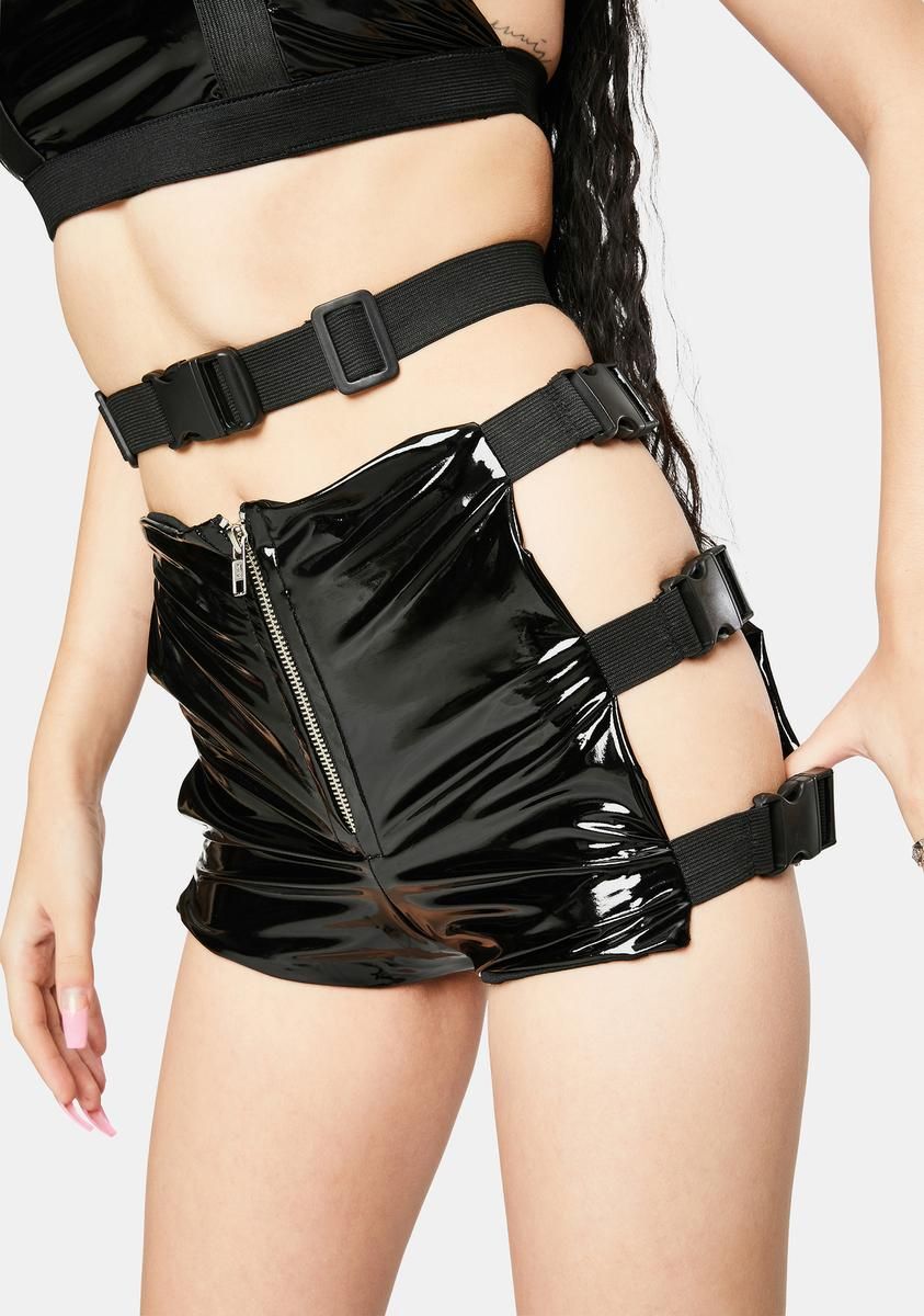 Croft Buckle Shorts Set sold by Dolls Kill product image thumbnail 2