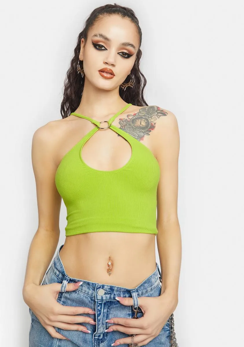 Lime Rock Ur Body O-Ring Tank sold by Dolls Kill